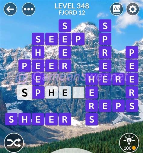 wordscapes puzzle 342|Wordscapes Level 348 Answers [ + Bonus Words ] .